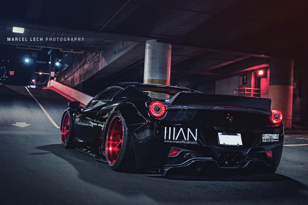 ferrari-458-spider-with-liberty-walk-kit-and-candy-apple-red-wheels-is-a-paradox-photo-gallery_1